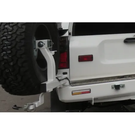 Porte roue de secours gauche Kaymar Toyota HDJ80 et Nissan Patrol GR Y60