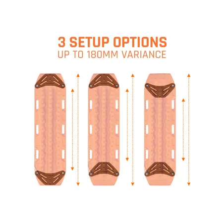 Supports plats de galerie pour Plaques à sable Maxtrax MKII