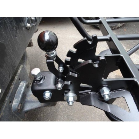 Panier de transport sur attelage F4x4