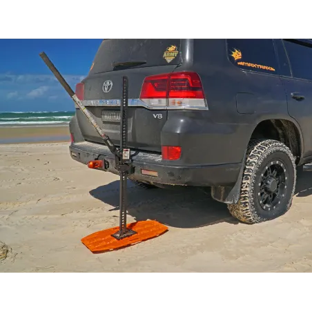 Plaque à sable Maxtrax Mini + Jaxbase orange - Le set