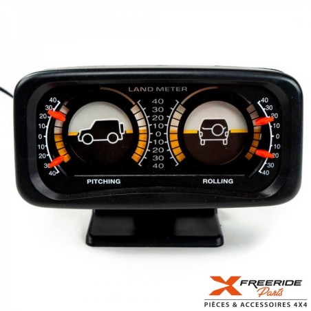 Équipez votre véhicule d'un inclinomètre afin de sécuriser vos trajet en tout terrain.
