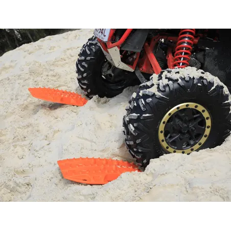Plaques à sable Maxtrax Mini orange - La paire