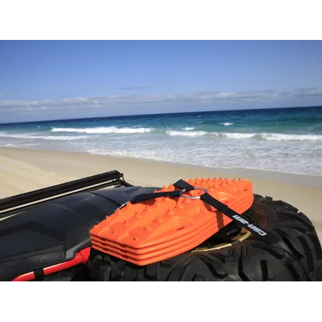 Plaques à sable Maxtrax Mini orange - La paire