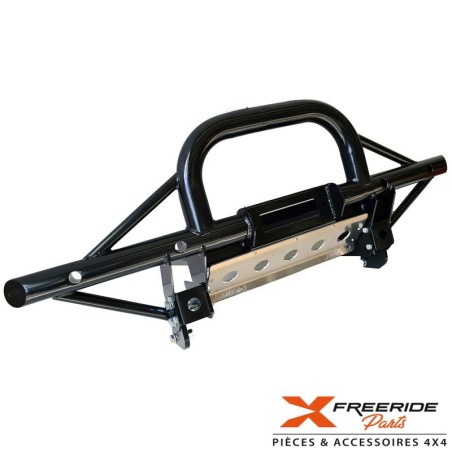 Pare-chocs avant acier tubulaire Raptor4x4 Type B avec bullbar pour Nissan Patrol GR Y60