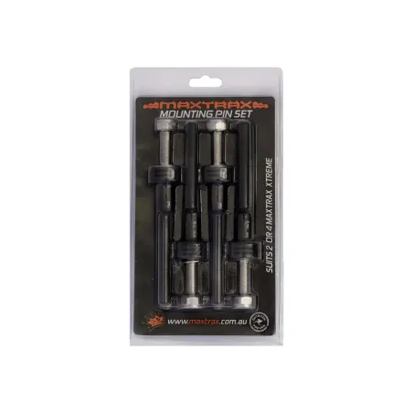 Fixation rapide Maxtrax Xtreme - Set de 4 pièces - Longueur filetage 40mm