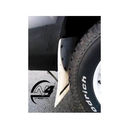 Bavettes blanches semi-rigides 325x495mm N4-Offroad