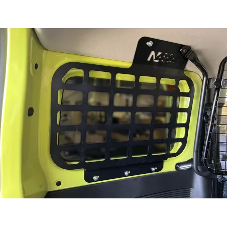 Kit supports accessoires MOLLE intérieur vitres arrière Suzuki Jimny 2018+ N4-Offroad