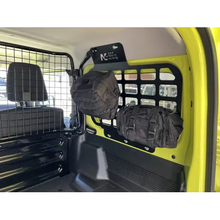 Kit supports accessoires MOLLE intérieur vitres arrière Suzuki Jimny 2018+ N4-Offroad