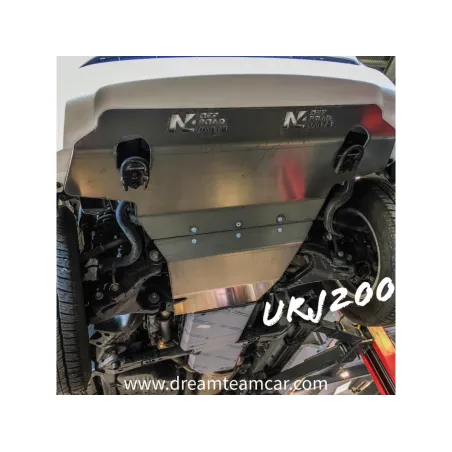 Ski de protection avant en aluminium de 8mm pour Toyota VDJ200 avec pare-chocs d'origine N4-Offroad