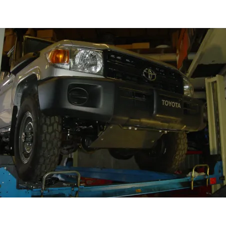 Ski de protection avant en aluminium de 8mm pour Toyota HZJ7 GRJ7 VDJ7 après 2007 N4-Offroad