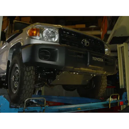 Ski de protection avant en aluminium de 8mm pour Toyota HZJ7 GRJ7 VDJ7 après 2007 N4-Offroad