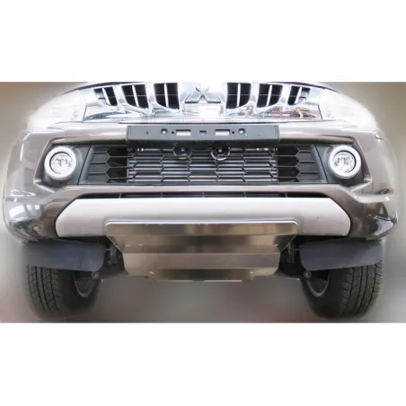 Ski de protection avant en aluminium de 8mm pour Mitsubishi L200 après 2015 et Fiat Fullback N4-Offroad