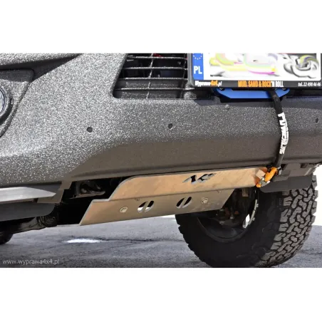 Ski de protection avant Soft en aluminium de 8mm pour Toyota Hilux Revo toutes versions N4-Offroad