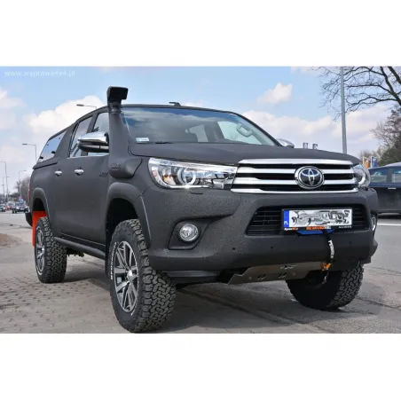 Ski de protection avant Soft en aluminium de 8mm pour Toyota Hilux Revo toutes versions N4-Offroad