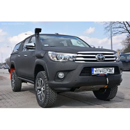 Ski de protection avant Soft en aluminium de 8mm pour Toyota Hilux Revo toutes versions N4-Offroad