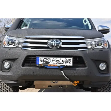 Ski de protection avant Soft en aluminium de 8mm pour Toyota Hilux Revo toutes versions N4-Offroad