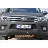 Ski de protection avant Soft en aluminium de 8mm pour Toyota Hilux Revo toutes versions N4-Offroad