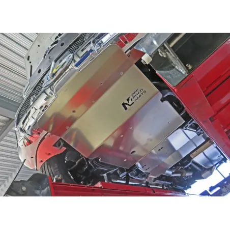 Ski de protection avant en aluminium de 8mm pour Nissan Navara D23 NP300 N4-Offroad