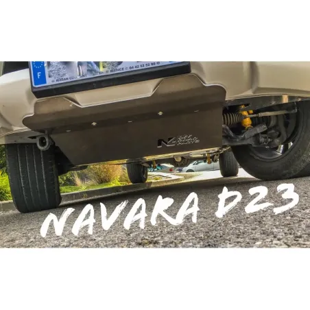 Ski de protection avant en aluminium de 8mm pour Nissan Navara D23 NP300 N4-Offroad