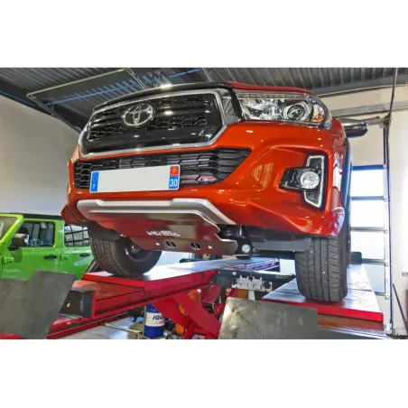 Ski de protection avant Offroad en aluminium de 8mm pour Toyota Hilux Revo 01-2019-12-2020 N4-Offroad
