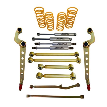 Kit réhausse complet +10cm Raptor4x4 Nissan Patrol GR Y60 Y61
