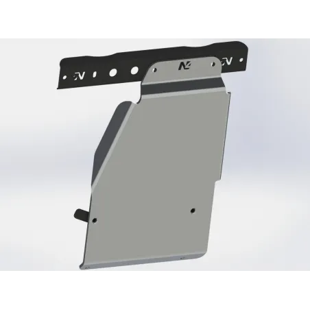 Ski de protection boîte de transfert en aluminium de 8mm pour Ford Ranger II et BT50 2006-2011 N4-Offroad