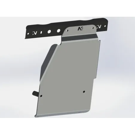 Ski de protection boîte de transfert en aluminium de 8mm pour Ford Ranger II et BT50 2006-2011 N4-Offroad