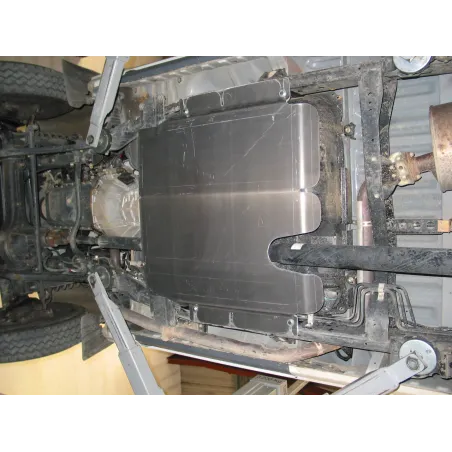 Ski de protection boîte de transfert et réservoir en aluminium de 8mm pour Toyota HZJ76 HZJ78 HZJ79 N4-Offroad