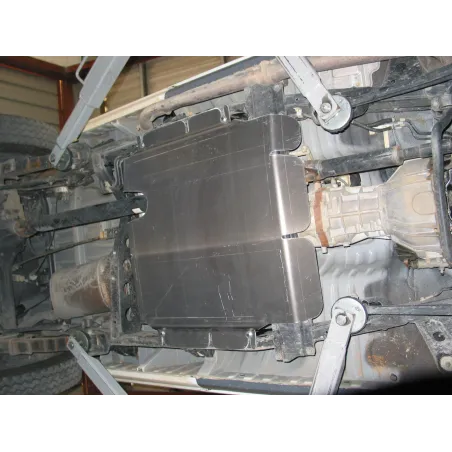 Ski de protection boîte de transfert et réservoir en aluminium de 8mm pour Toyota HZJ76 HZJ78 HZJ79 N4-Offroad