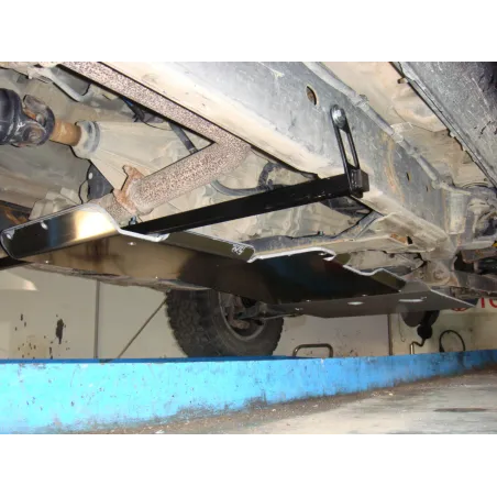 Ski de protection boîtes vitesses et transfert en aluminium de 8mm pour Nissan Navara D40 et Pathfinder R51 N4-Offroad