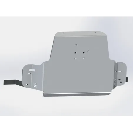 Ski de protection boîte de transfert en aluminium de 8mm pour Toyota Hilux Vigo 2005-2016 N4-Offroad