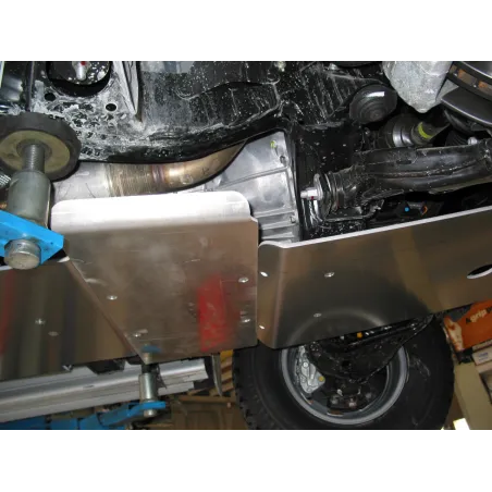 Ski de protection boîte de vitesses en aluminium de 6mm pour Toyota Hilux Vigo et Revo après 2005 N4-Offroad