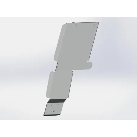 Ski de protection boîtes vitesses et transfert en aluminium de 8mm pour Isuzu DMax 2007-2011 N4-Offroad