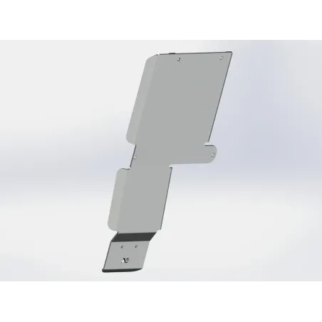 Ski de protection boîtes vitesses et transfert en aluminium de 8mm pour Isuzu DMax 2007-2011 N4-Offroad