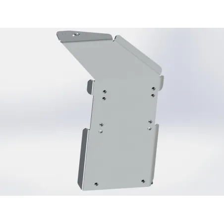 Ski de protection boîtes vitesses et transfert en aluminium de 8mm pour Mitsubishi L200 2005-2015 BVM N4-Offroad