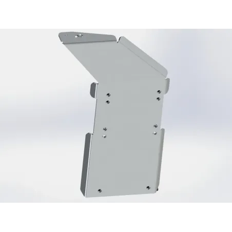 Ski de protection boîtes vitesses et transfert en aluminium de 8mm pour Mitsubishi L200 2005-2015 BVM N4-Offroad