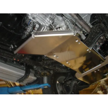 Ski de protection boîtes vitesses et transfert en aluminium de 8mm pour Mitsubishi L200 2005-2015 BVM N4-Offroad