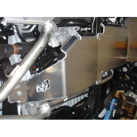 Ski de protection boîtes vitesses et transfert en aluminium de 8mm pour Toyota VDJ200 N4-Offroad