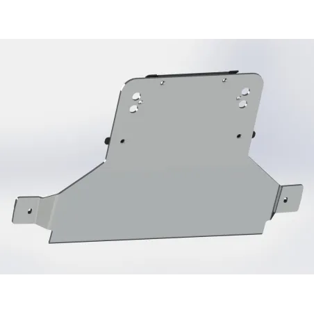 Ski de protection boîtes vitesses et transfert en aluminium de 8mm pour Volkswagen Amarok N4-Offroad