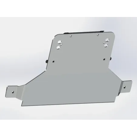 Ski de protection boîtes vitesses et transfert en aluminium de 8mm pour Volkswagen Amarok N4-Offroad