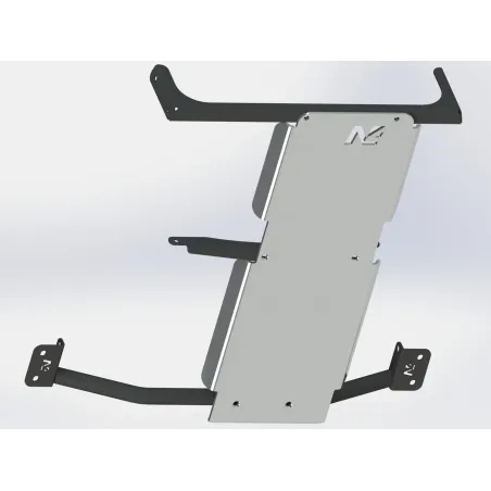 Ski de protection boîtes vitesses et transfert en aluminium de 8mm pour Toyota VZJ90 N4-Offroad