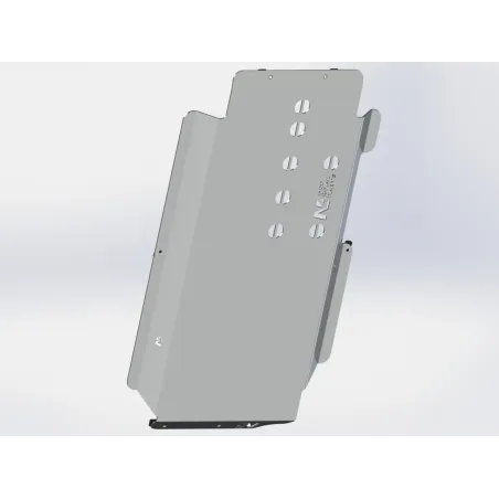 Ski protection central aluminium 6mm Dacia Duster 4x4 2009-2023 N4-Offroad