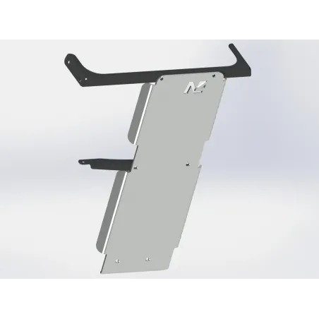 Ski de protection boîtes vitesses et transfert en aluminium de 8mm pour Toyota KZJ90 KDJ90 N4-Offroad