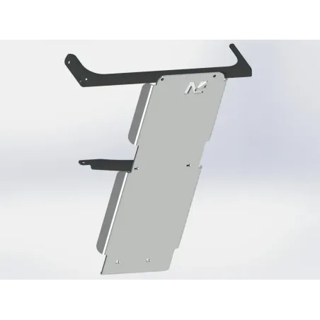 Ski de protection boîtes vitesses et transfert en aluminium de 8mm pour Toyota KZJ90 KDJ90 N4-Offroad