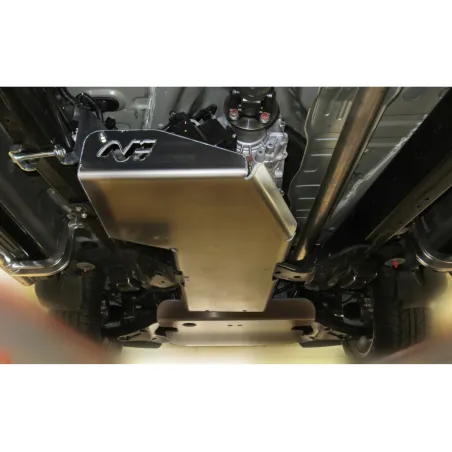 Ski de protection boîtes vitesses et transfert en aluminium de 8mm pour Mitsubishi L200 après 2015 et Fiat Fullback N4-Offroad