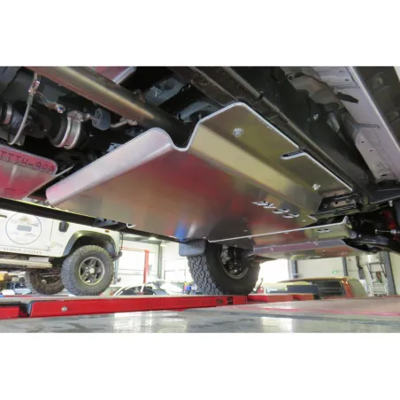 Ski protection boîte de transfert et réservoir ADblue aluminium 8mm Toyota Hilux Revo D4-D N4-Offroad
