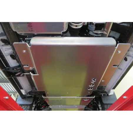 Ski protection boîte de transfert et réservoir ADblue aluminium 8mm Toyota Hilux Revo D4-D N4-Offroad