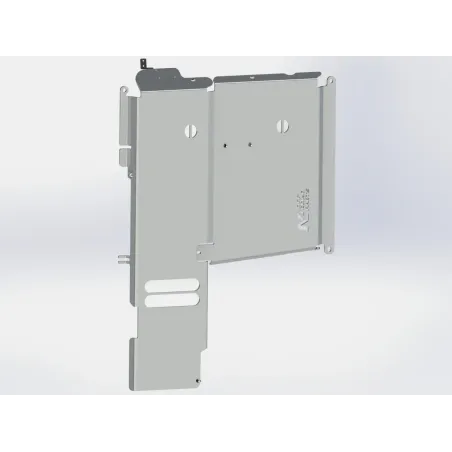 Ski de protection en aluminium de 8mm boîte de tranfert et réservoir pour Jeep Wrangler JL 2.0L Essence 3 portes N4-Offroad