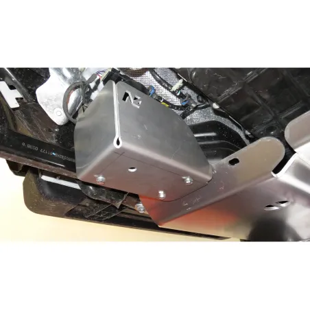 Ski de protection en aluminium de 8mm boîte de tranfert et réservoir pour Jeep Wrangler JL 2.2L Diesel 3 portes N4-Offroad