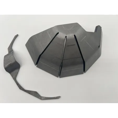 Coquille de protection de nez de pont avant en acier de 6mm à souder pour Toyota Land Cruiser N4-Offroad